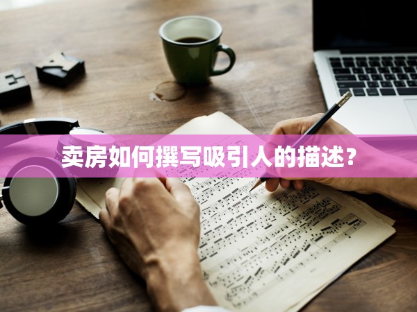 賣房如何撰寫吸引人的描述？