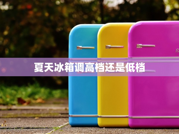 夏天冰箱調(diào)高檔還是低檔