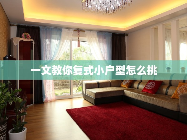 一文教你復(fù)式小戶(hù)型怎么挑