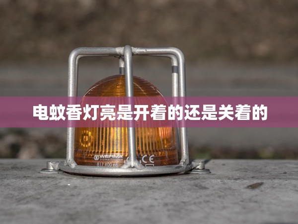 電蚊香燈亮是開(kāi)著的還是關(guān)著的