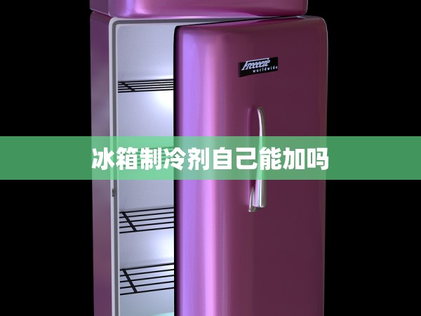 冰箱制冷劑自己能加嗎