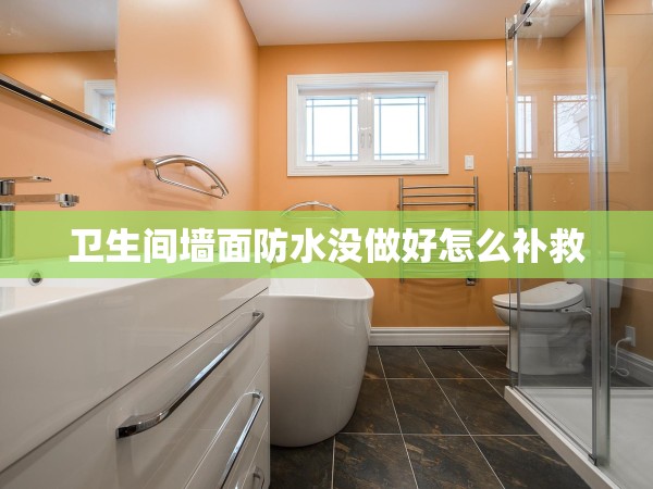 衛(wèi)生間墻面防水沒做好怎么補(bǔ)救 衛(wèi)生間墻面防水沒做好怎么補(bǔ)救